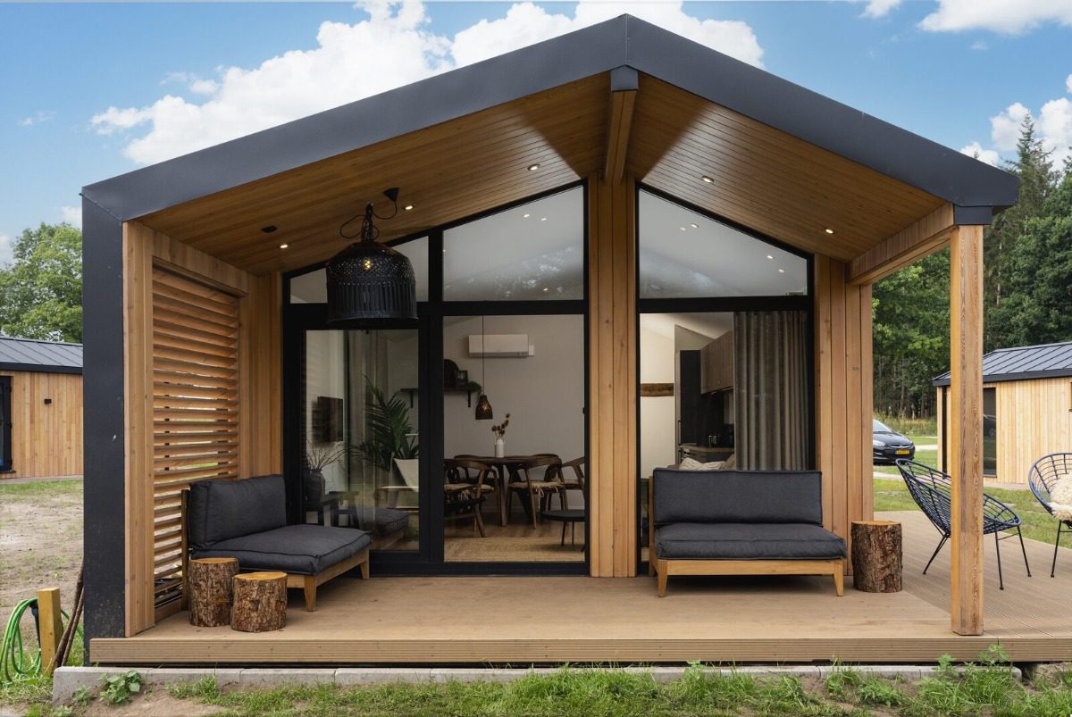 Nature Lodge net over de Duitse grens | Supertrips.nl