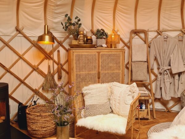luxe yurt