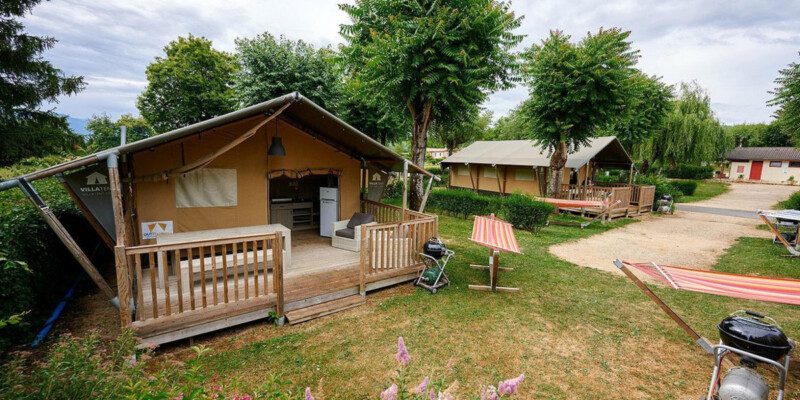 glamping franse alpen