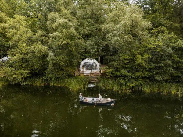 glamping dome drenthe