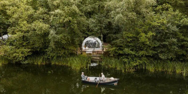 glamping dome drenthe