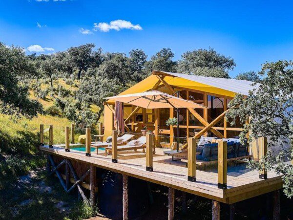 luxe glamping andalusie