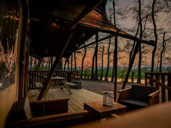 winter glamping ruysbos