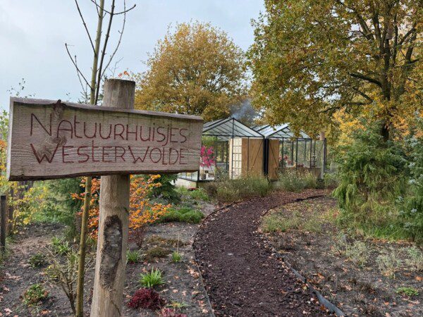 huisje prive wellnesstuin