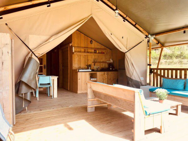 glamping in drome frankrijk