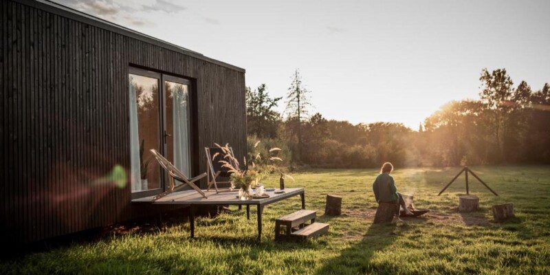 off grid cabin kalmdown