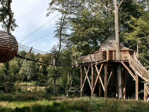 boomhut hottub frankrijk