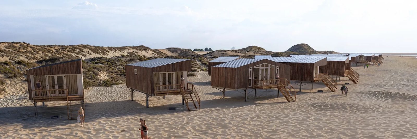 Supertrips - Strandhuisjes in Petten aan Zee