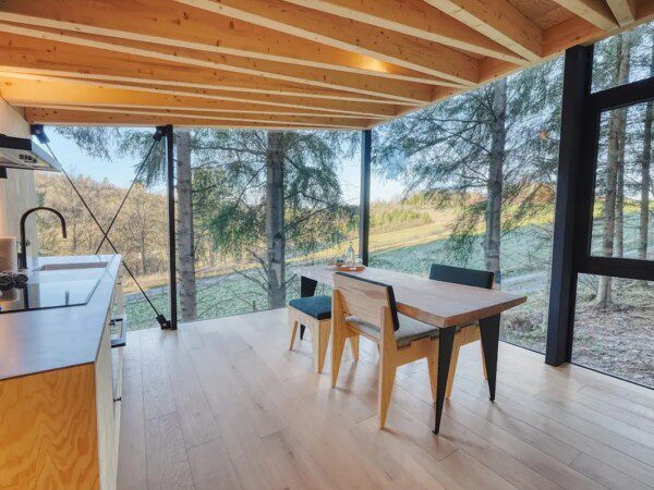 luxe hut ardennen