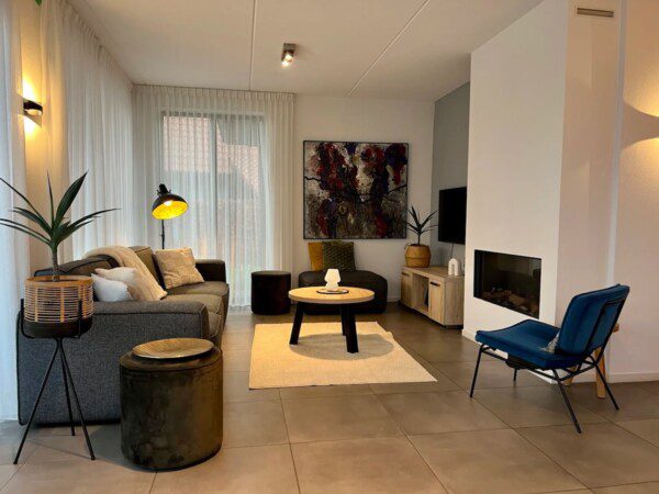 watervilla met sloep