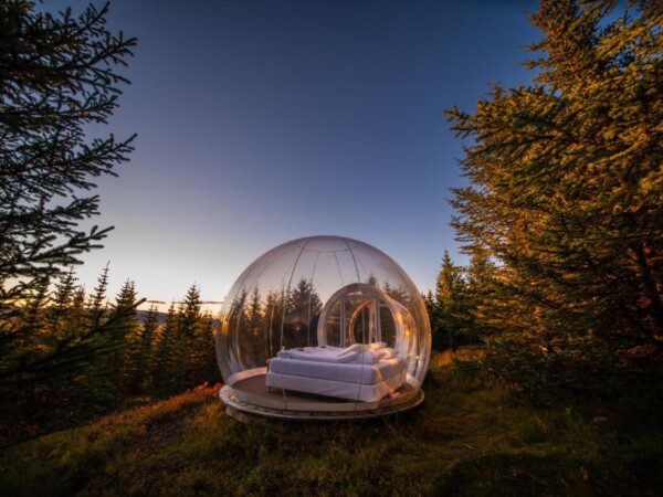 bubbeltent ijsland