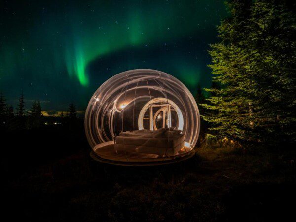 bubbeltent ijsland